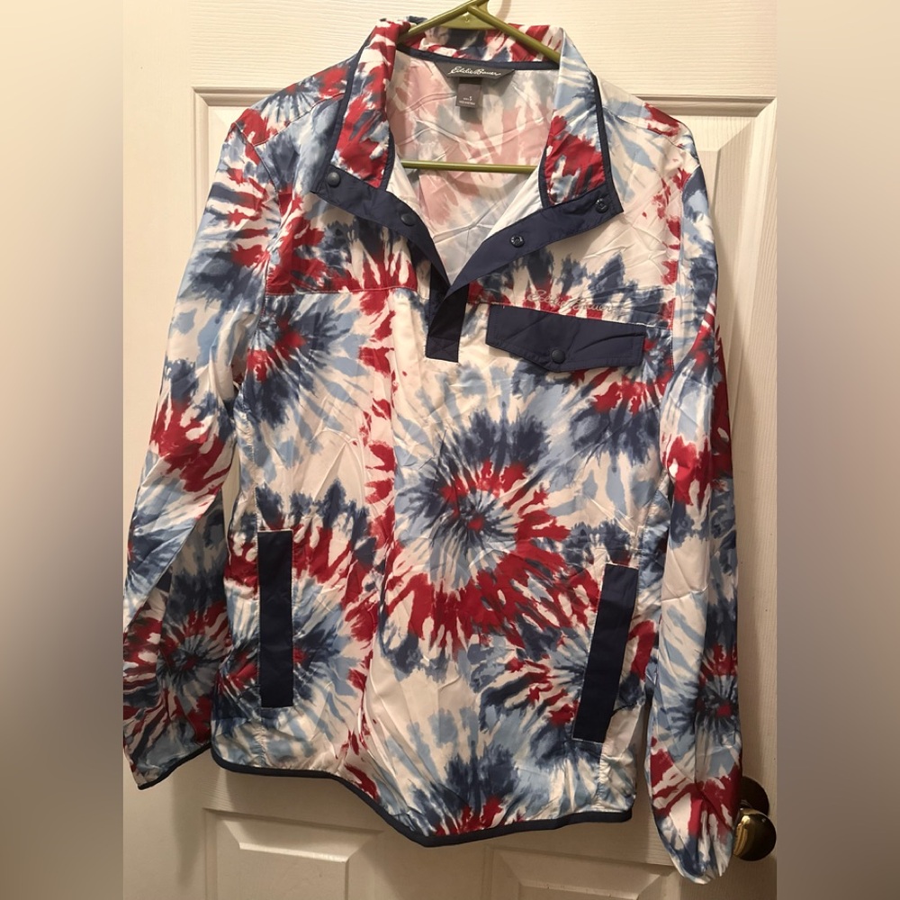 Eddie Bauer Tie-Dye Windbreaker